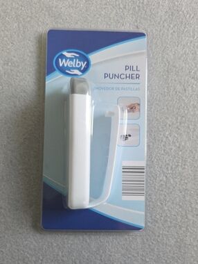 White Pill Puncher - Easy Tablet Cutter